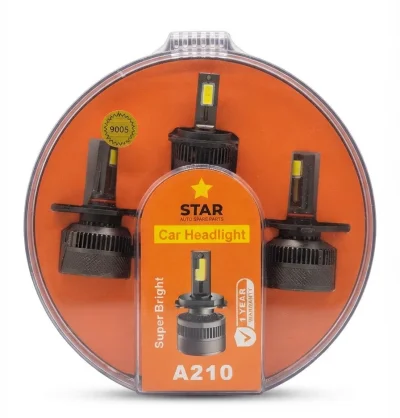 طقم لمبة ليد H9005 STAR 210 W