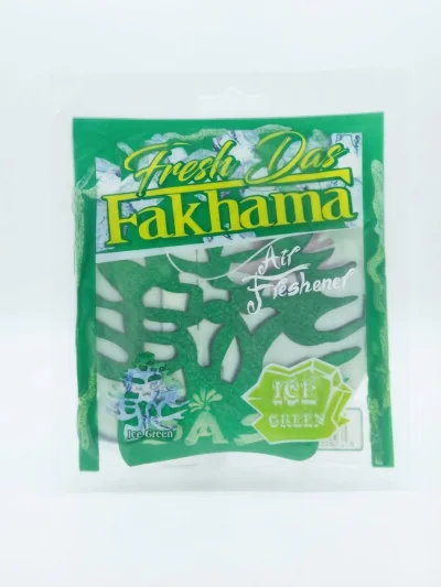 معطر الجو الفاخر "فريش داس فخامة" (Fresh Das Fakhama) برائحة آيس جرين (Ice Green)