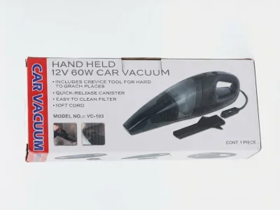 مكنسة السيارة المحمولة (Hand Held Car Vacuum)
