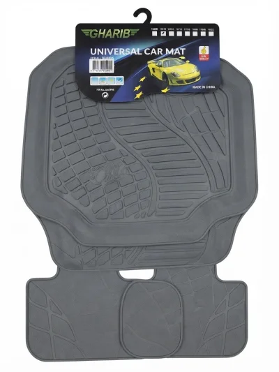 طقم دواسة  سيارة شاملة (Universal Car Mat) عالية الجودة من علامة غريب (GHARIB)
