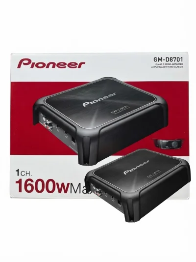 جي ام مضخم صوت مونو (Mono Amplifier) احترافي من بايونير بقوة 1600 واط