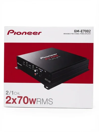 جي ام مضخم صوت احترافي ثنائي القناة (2-Channel Power Amplifier) من بايونير موديل GM-E7002