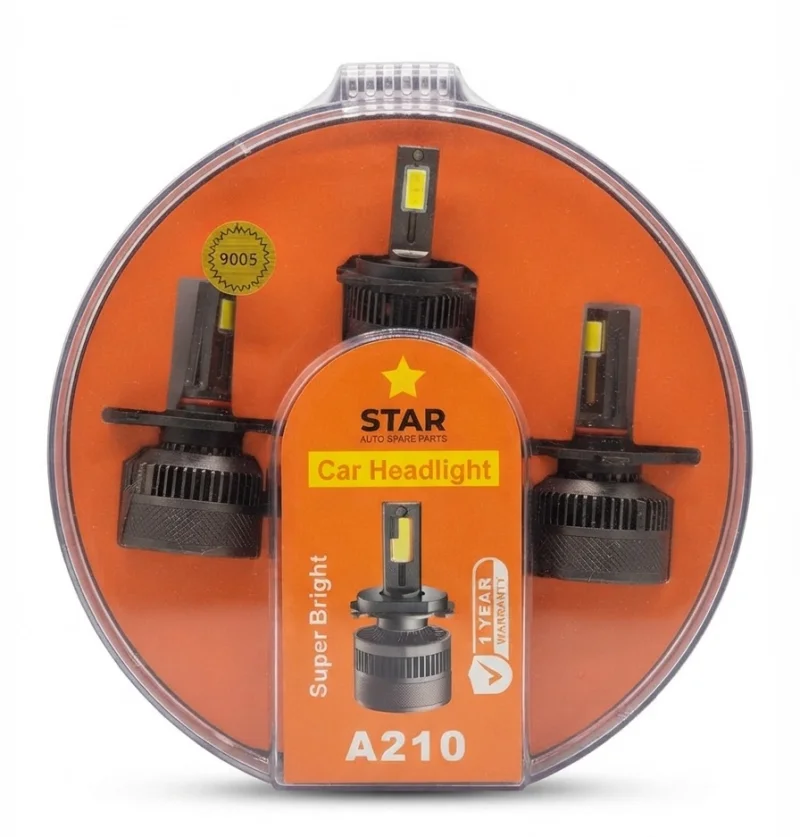 طقم لمبة ليد H9005 STAR 210 W