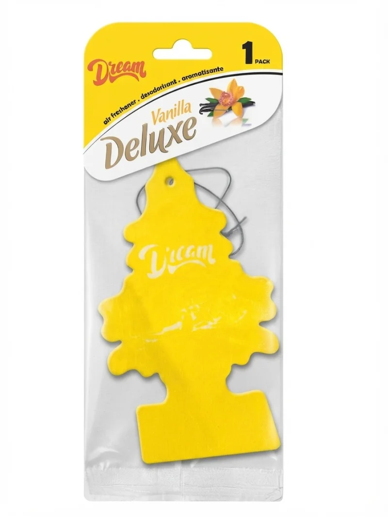 معطر الجو المعلق للسيارات Dream Deluxe برائحة الفانيليا الدافئة والأنيقة (Vanilla)