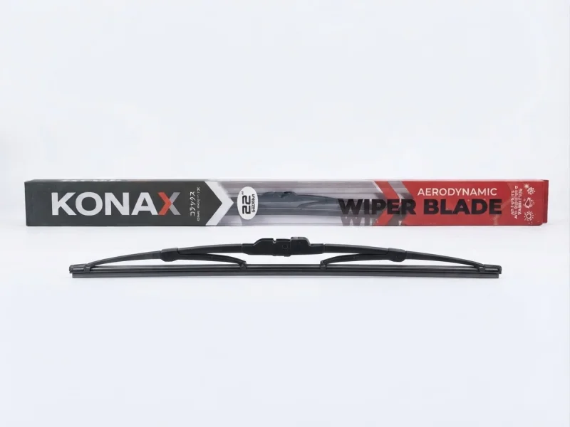 شفرة مساحات سيارات معدنية من KONAX بمقاس 22 بوصة (550 مم)